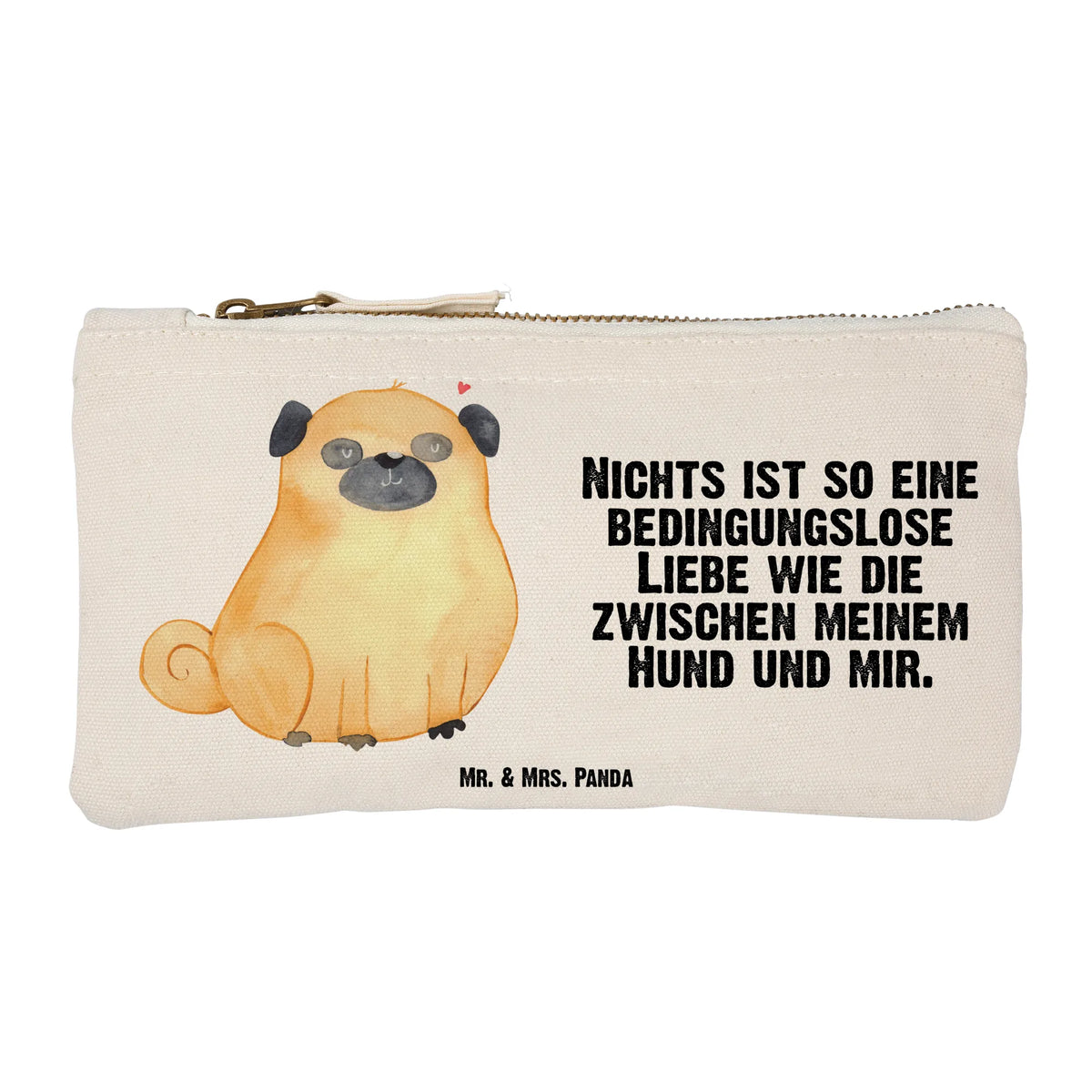 Schminktasche Mops