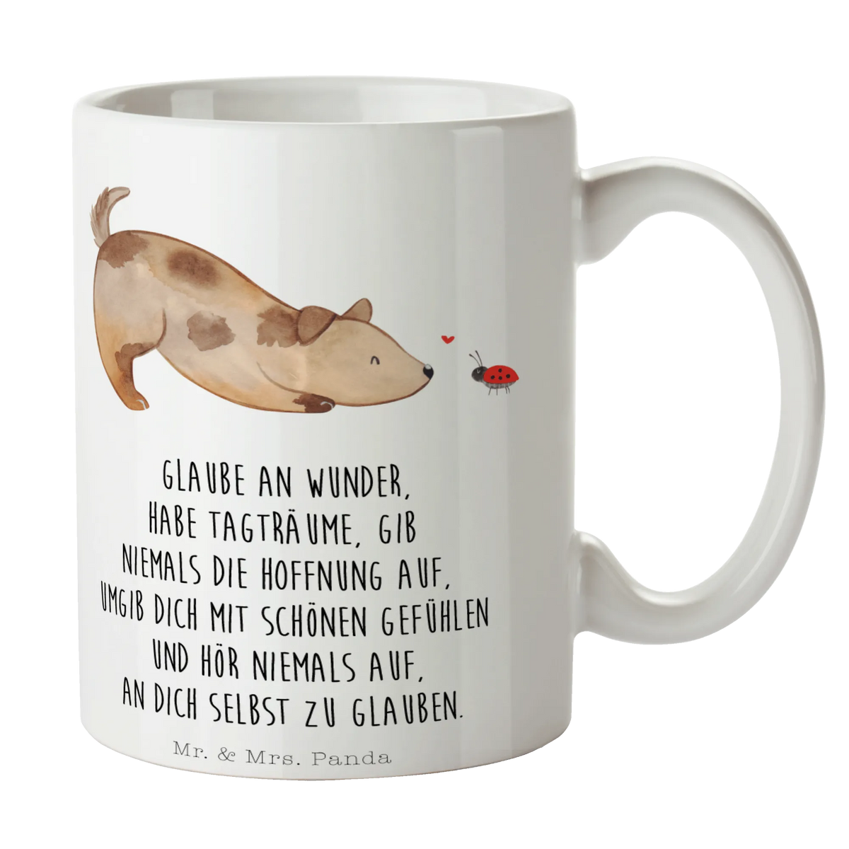 Mug Dog ladybug dog mama, love dogs, love for dogs, dog decorative items, bag with dog print, funny gifts for dog owners, what do you give a dog lover, Christmas gifts for dogs, gifts for dogs, dog sayings, dog breed, woof, mutt, hound, Dogs, Dog slogan, Mongrel, Mongrel dog, Sayings, Ladybird