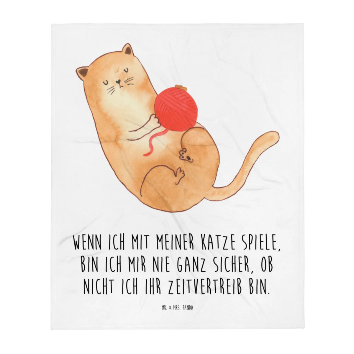 Babydecke Katze Spielzeit