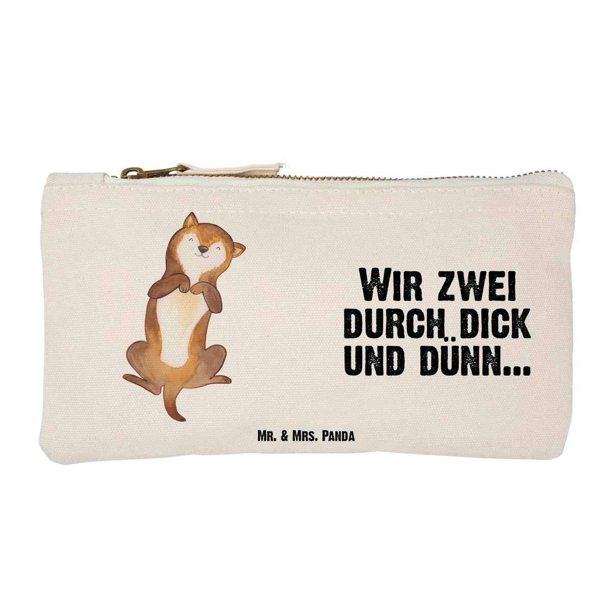 Make-up bag Dog Stroke