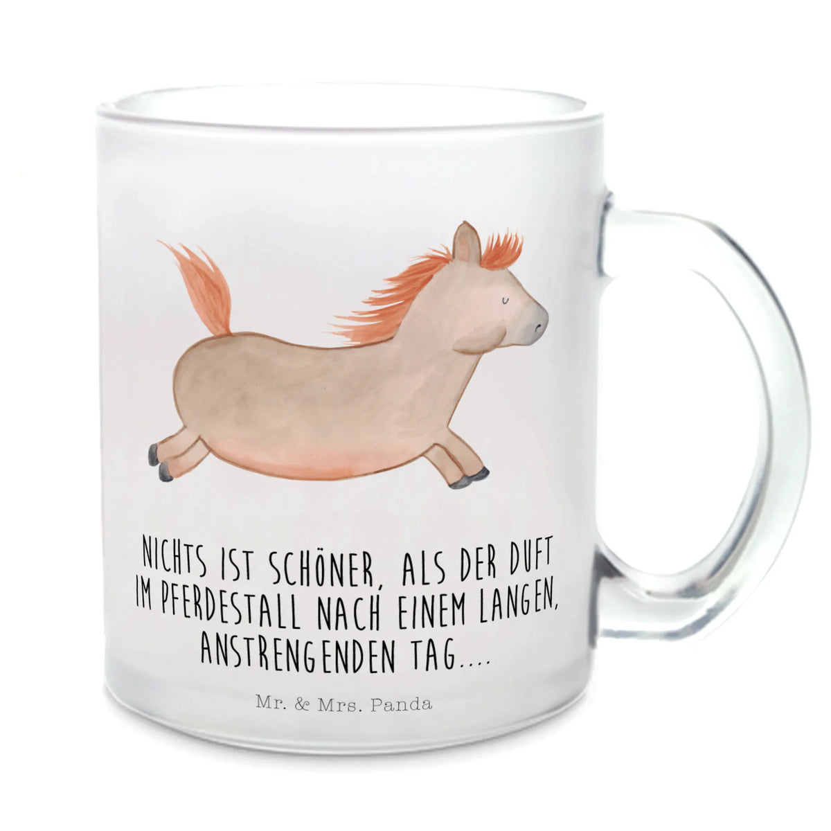 Teetasse Pferd Springen Tee Tasse, Teetasse Glas, Henkeltasse, Henkelbecher, getränkebecher, Haferl, Trinkglas, Kakaotasse, Häferl, Teetasse, getränkeglas, glastasse, Teeglas, Glasbecher, Motivtasse, Glas Teebecher, Pott, Teetasse aus Glas, Bauernhof, Landwirt, Hoftiere, Landwirtin, Pony, Reiten, Pferde, Pferd, Pferdestall, Ausreiten, Pferdebesitzer, Stall