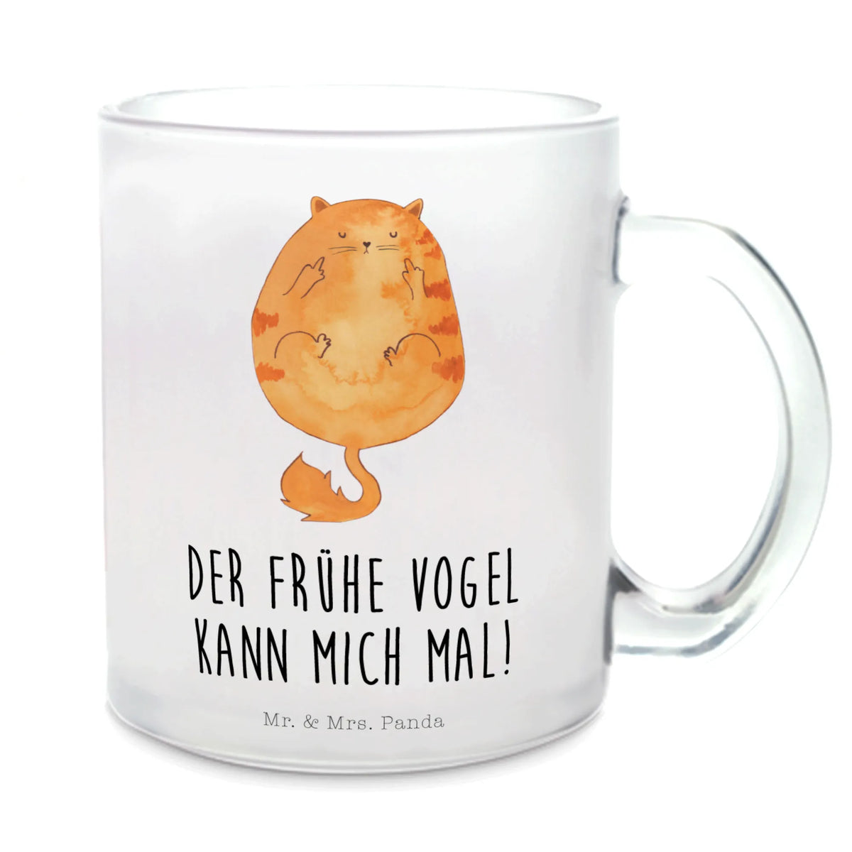Teetasse Katze Frühaufsteher Motivtasse, getränkeglas, Henkeltasse, Häferl, Kakaotasse, Haferl, Pott, Teetasse Glas, Tee Tasse, Trinkglas, Teetasse aus Glas, Glasbecher, Teeglas, Glas Teebecher, Teetasse, glastasse, Henkelbecher, getränkebecher, Katzenfan, Katzensouvenirs, Katzenliebhaberprodukte, Katzendeko, Katzenmotive, Katze, Katzenfreund, Katzenliebhaber, Katzenprodukte, Katzenmotiv, Katzenartikel, Katzenaccessoires, Kaffee, Der Frühe Vogel Kann Mich Mal, Kater, Frühaufsteher, Mietze, Katzen, Morgenmuffel