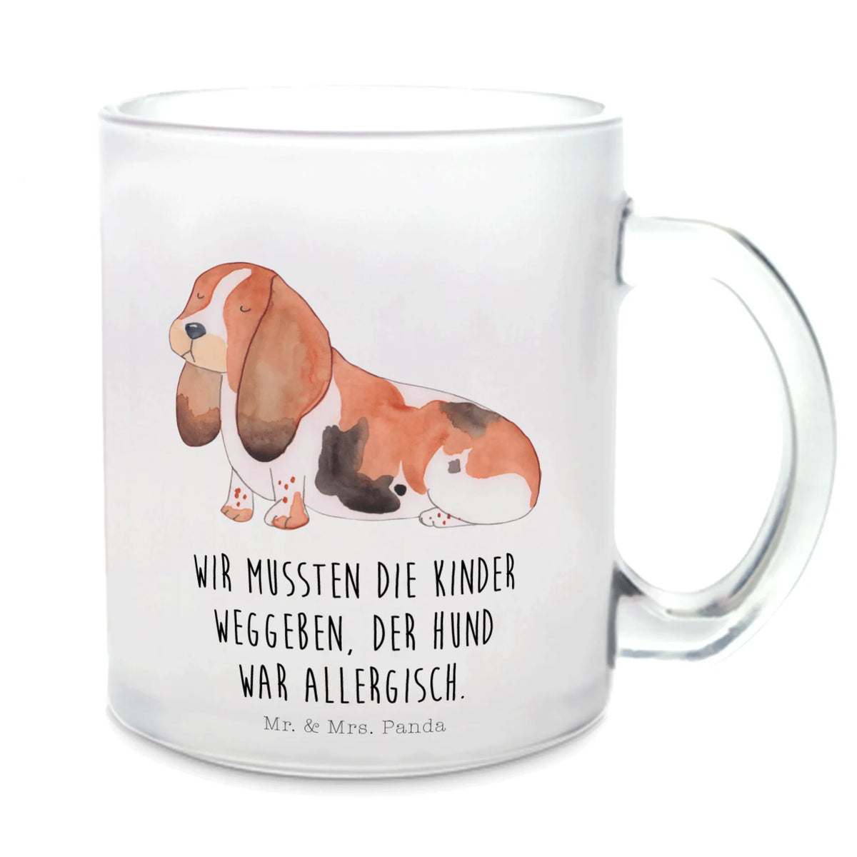 Teetasse Hund Basset Hound
