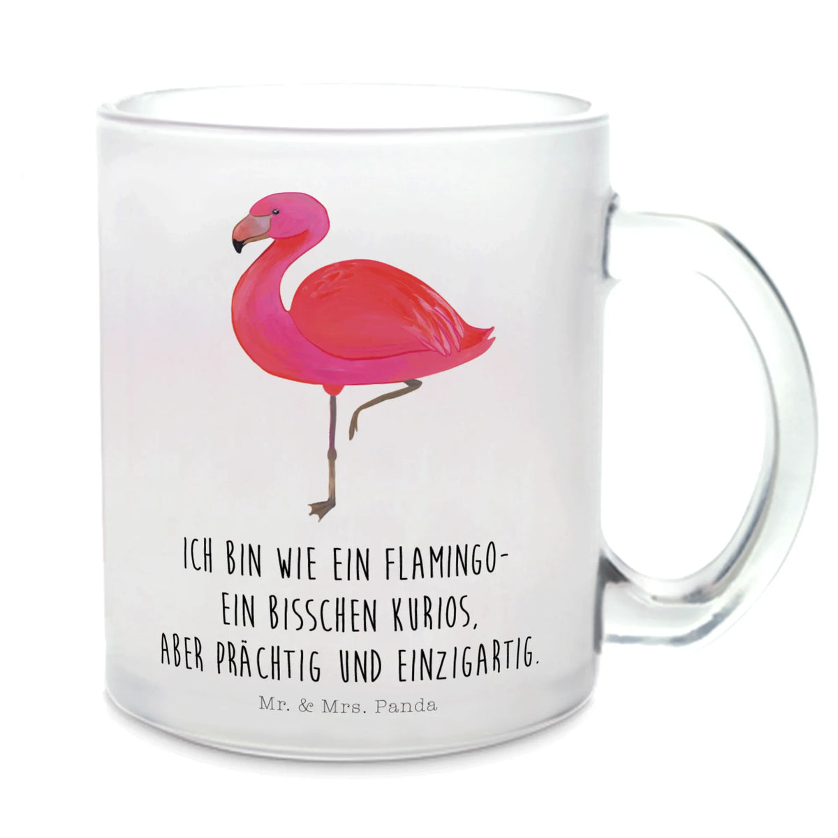 Glass tea cup flamingo Classic mug, Tea cup, tea, glass, tea glass, Flamingo, pink, pink bird, bird of paradise, red, flamingo decoration, gift pink, gifts, gift idea, children, adults, girls, flamingo fans, summer, vacation, sea, unusual gifts in pink, pink gifts, girls gifts, small gifts, Caribbean feeling, funny sayings, Unique, Saying, Son, Siblings, Girlfriend, Daughter, Pride, Girlfriends, Self-love, for me, Outsider, Me