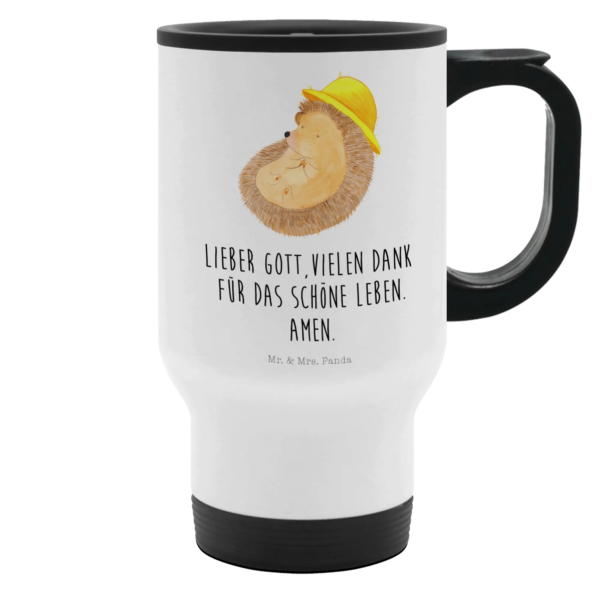 Thermobecher Igel Beten