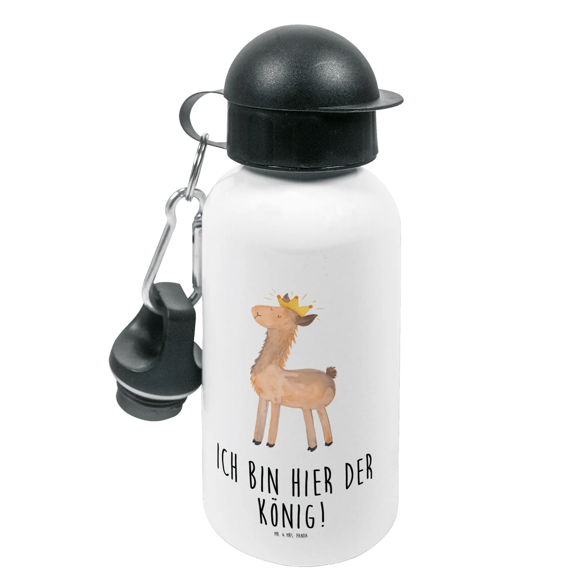 Kindertrinkflasche Lama König