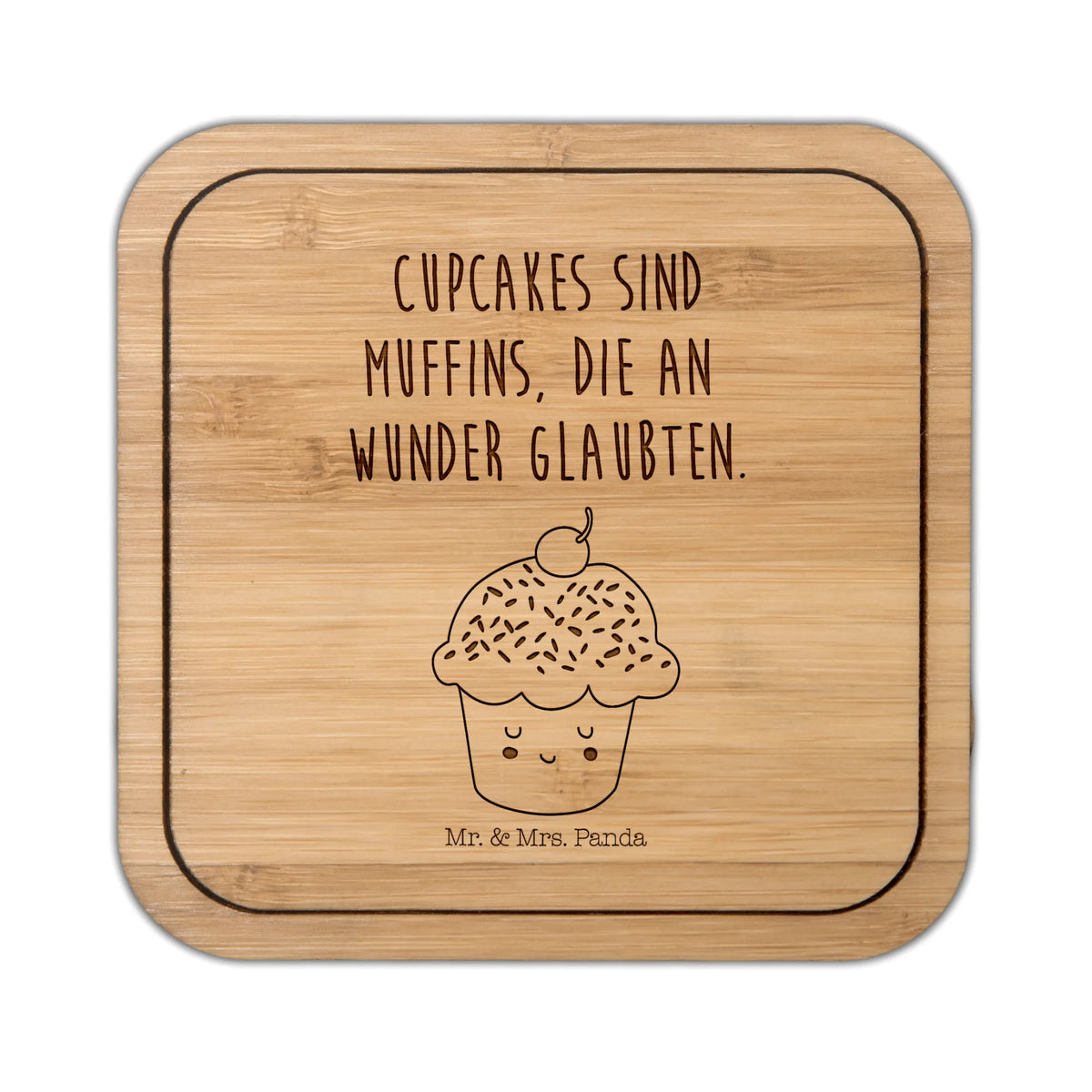Square coaster Cupcake glass coasters, breakfast, presents, glass, square, party, set, gift, giveaways, glasses, gifts, coasters, wood, small animals, cute, funny, cute animal motives, hand drawn, small world, funny sayings, good mood, happy, gift ideas, special gifts, animal lover, card, Present Cook, Wonder, Kitchen Saying, Muffin, Kitchen Decoration, Baking Present, Motivation Sayings, Cupcakes