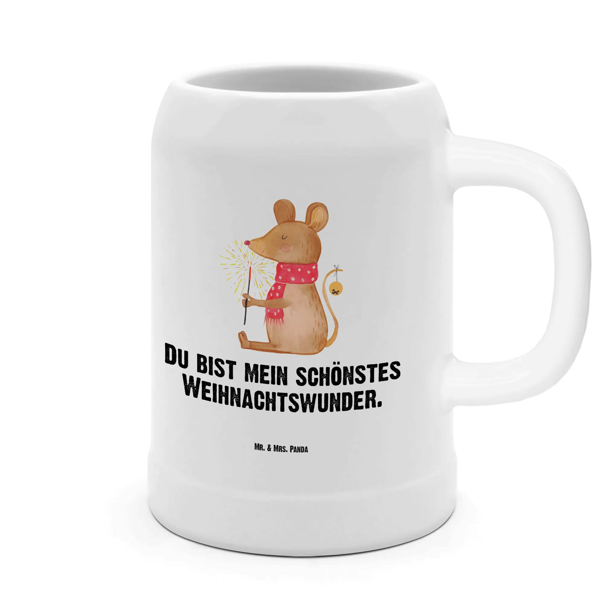 Bierkrug Maus Weihnachten Bier Humpen, Steinkrug, Seidel, Bierbecher, Krug, Bier Seidel, Bierhumpen, Mr. & Mrs. Panda Bierkrug, Trinkkrug, Steinzeugkrug, Steingutkrug, Steinbierkrug, Humpen, Keramikkrug, Tonkrug, Weihnachten, Winter, Weihnachtsdeko, Nikolaus, Advent, Heiligabend, Wintermotiv, Weihnachtswunder, Weihnachtsmotiv, Mäuschen, Weihnachtsgruß, Frohe Weihnachten, Maus