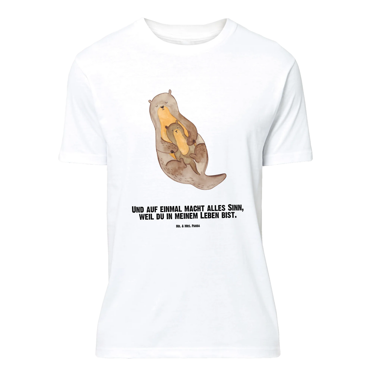 Personalisiertes T-Shirt Otter Kind T-Shirt mit Aufruck, T-Shirt mit Namen, T-Shirt Personalisiert, Fischotter, Seeotter, Otter, Otter Seeotter See Otter