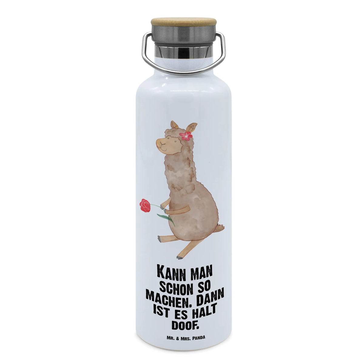 Trinkflasche Alpaka Blume thermobottle, Thermosflasche, Warmhalteflasche, große wasserflasche, Trinkbehälter, Edelstahlflasche, Getränkeflasche, Vakuumflasche, große trinkflasche, getränkebehälter, Wasserflasche, Thermo-Trinkflasche, Trinkflasche, Trinkgefäß, metall trinkflasche, feldflasche, große thermosflasche, metallflasche, wasser trinkflasche, isolier trinkflasche, Trinkflasche Aus Edelstahl, thermos trinkflasche, Isolierte Trinkflasche, Lama, Alpaka, Alpaka Dekor, Alpaka Dekoration, Motiv Alpaka, Alpaka Spruch, Lamas, Alpaka Geschenk, Alpaka Zitat, Alpaka Witz, Blume