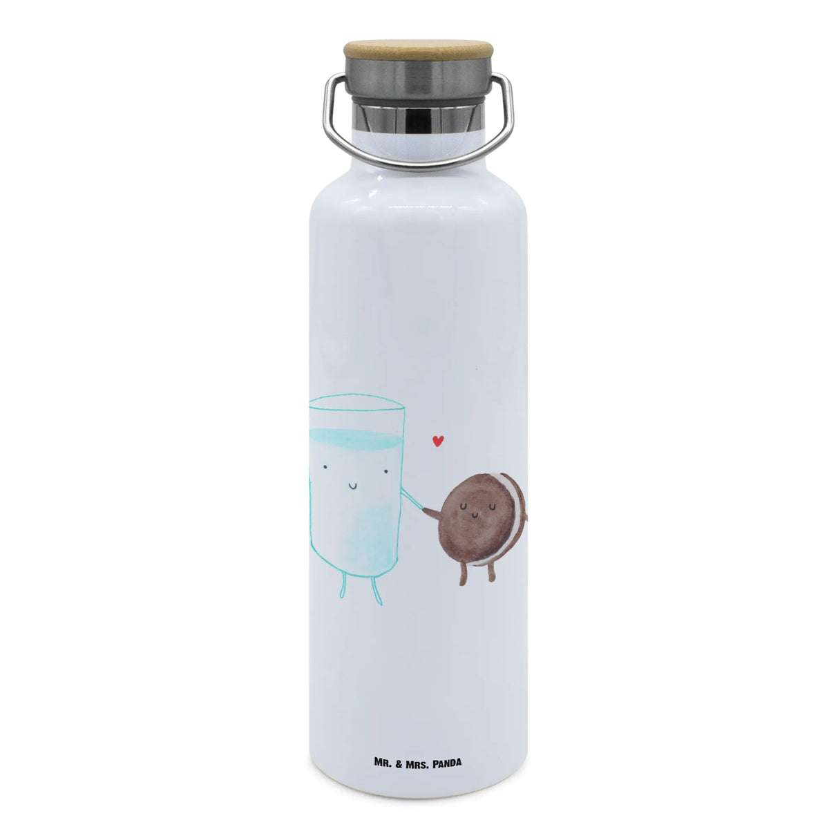 Trinkflasche Milch Keks