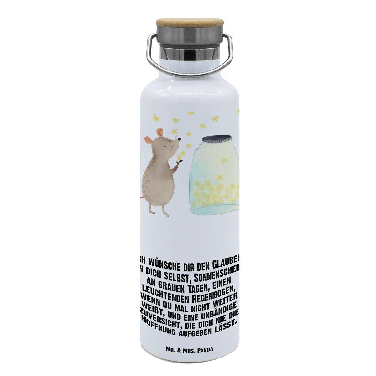 Trinkflasche Maus Sterne Isolierte Trinkflasche, Warmhalteflasche, Wasserflasche, Getränkeflasche, Thermo-Trinkflasche, Edelstahlflasche, Thermosflasche, wasser trinkflasche, große thermosflasche, getränkebehälter, Trinkbehälter, feldflasche, Trinkflasche Aus Edelstahl, große wasserflasche, Vakuumflasche, isolier trinkflasche, metallflasche, große trinkflasche, thermobottle, thermos trinkflasche, metall trinkflasche, Trinkgefäß, Trinkflasche, Lustige Sprüche, Tiere, Tiermotive, Gute Laune, Erstes Kind, Kind, Schwangerschaft, Kindergeburtstag, Sterne, Maus, Taufe, Wunsch, Geburt, Träume, Hoffnung, Taufgeschenk, Geburtstag
