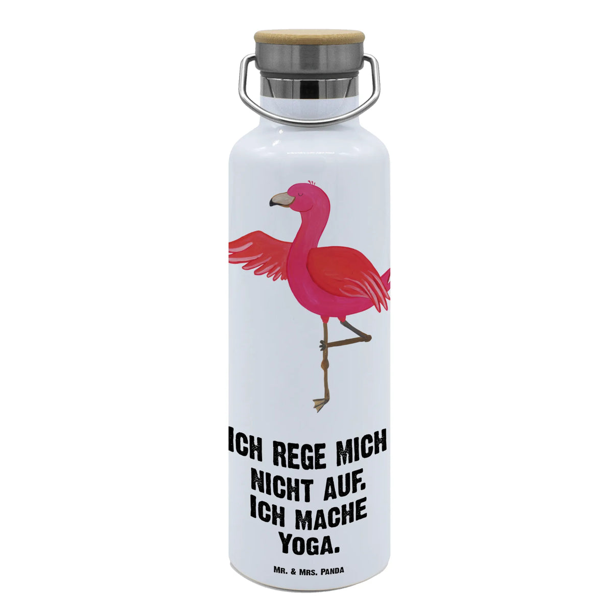 Trinkflasche Flamingo Yoga Edelstahlflasche, thermobottle, thermos trinkflasche, metallflasche, Warmhalteflasche, Getränkeflasche, metall trinkflasche, Isolierte Trinkflasche, große trinkflasche, feldflasche, getränkebehälter, große wasserflasche, isolier trinkflasche, wasser trinkflasche, Vakuumflasche, große thermosflasche, Thermo-Trinkflasche, Trinkflasche, Trinkflasche Aus Edelstahl, Wasserflasche, Trinkgefäß, Trinkbehälter, Thermosflasche, Flamingo, Tiefenentspannung, Aufregen, Vogel, Yoga-Übung, Ärger, Achtsamkeit, Namaste, Entspannung, Yoga