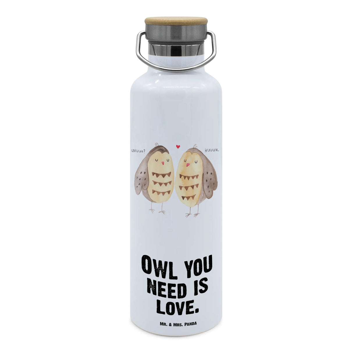 Trinkflasche Eulen Liebe Warmhalteflasche, Isolierte Trinkflasche, große wasserflasche, wasser trinkflasche, Edelstahlflasche, metallflasche, große thermosflasche, isolier trinkflasche, Trinkflasche, große trinkflasche, Vakuumflasche, getränkebehälter, Wasserflasche, Trinkbehälter, Thermo-Trinkflasche, Trinkflasche Aus Edelstahl, Thermosflasche, metall trinkflasche, thermobottle, Getränkeflasche, Trinkgefäß, feldflasche, thermos trinkflasche, Eule, Liebe, Wortspiel Lustig, Freundin Geschenk, All You Need Is Love, Eule Deko, Freund, Hochzeit Spruch, Owl, Liebe Spruch