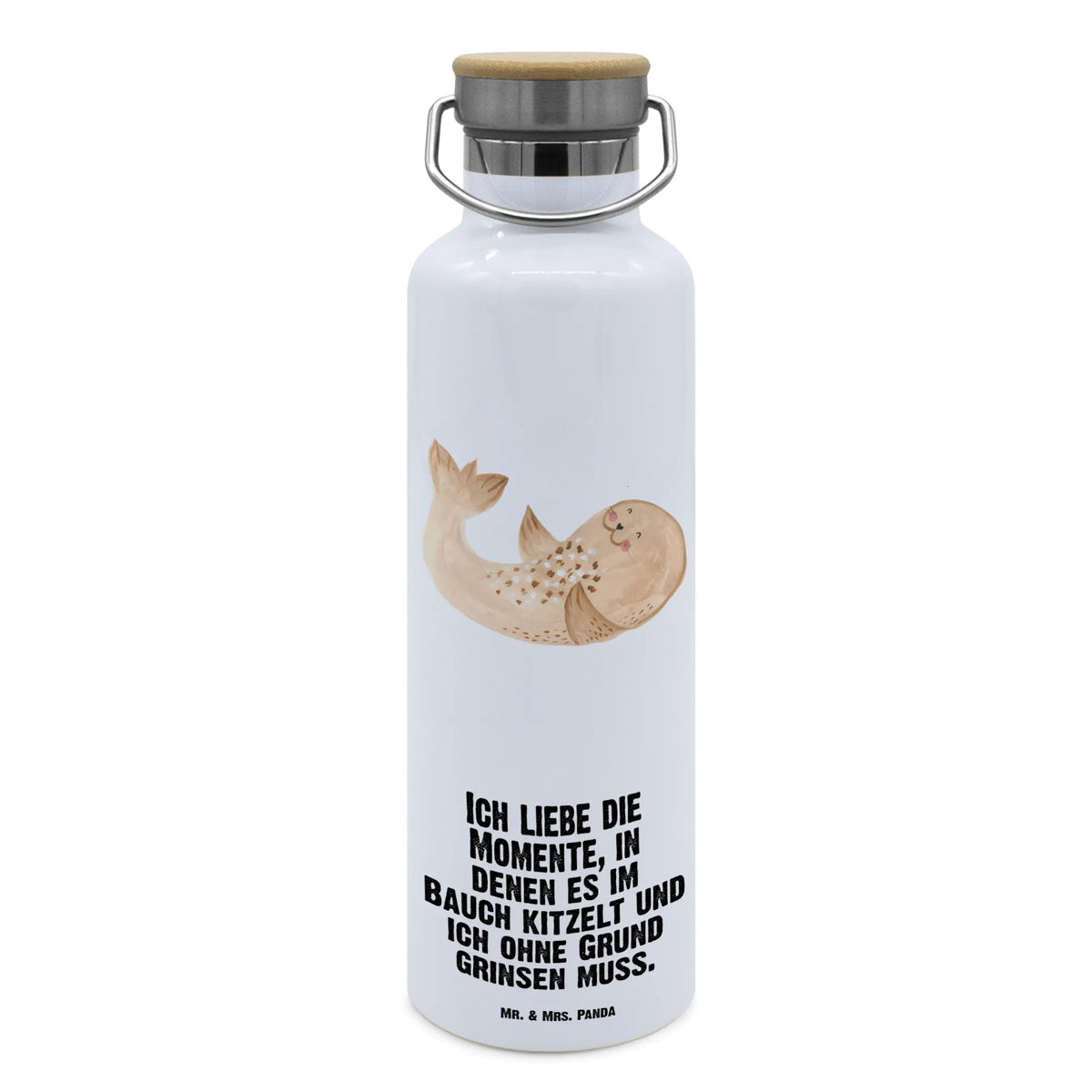 Trinkflasche Robbe Liegen