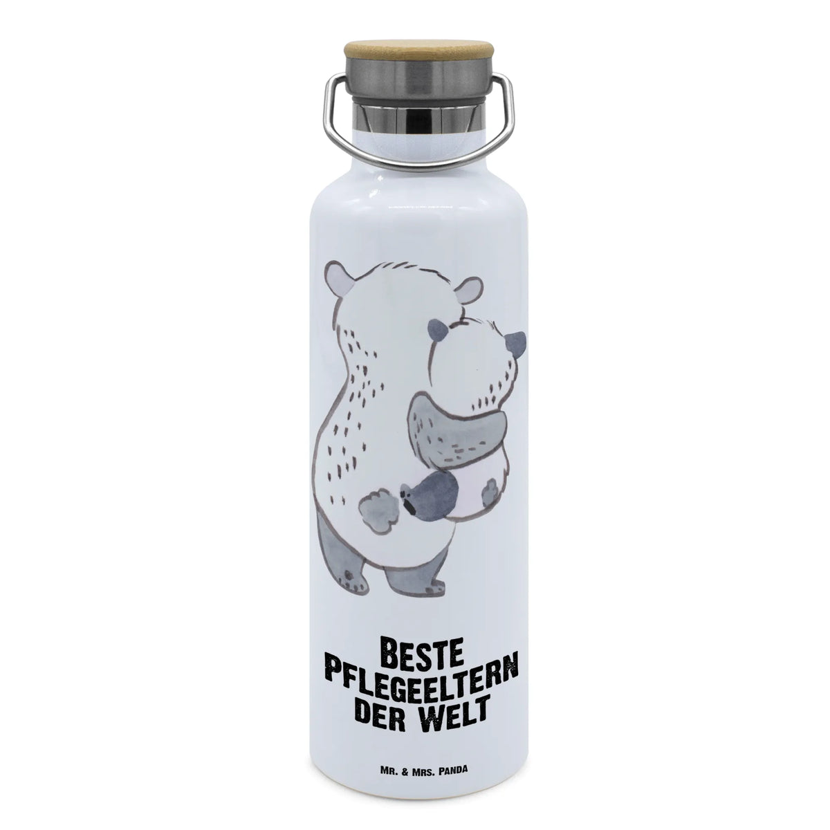 Trinkflasche Panda Beste Pflegeeltern der Welt Trinkflasche, isolier trinkflasche, Wasserflasche, Getränkeflasche, Isolierte Trinkflasche, thermobottle, große thermosflasche, Trinkgefäß, feldflasche, getränkebehälter, große wasserflasche, große trinkflasche, wasser trinkflasche, Warmhalteflasche, metallflasche, metall trinkflasche, Thermosflasche, Thermo-Trinkflasche, Edelstahlflasche, thermos trinkflasche, Trinkflasche Aus Edelstahl, Vakuumflasche, Trinkbehälter, Geschenkidee, Geschenk, Schenken, Mitbringsel, Geburtstag, Geburtstagsgeschenk, für, Danke, Dankeschön, Bedanken, Freude machen, Geschenktipp, Mama und Papa, Mama, Mami, Elternpaar, Pflegeeltern, Adoption, Papa, Familie, Eltern, Pflegekind, Papi