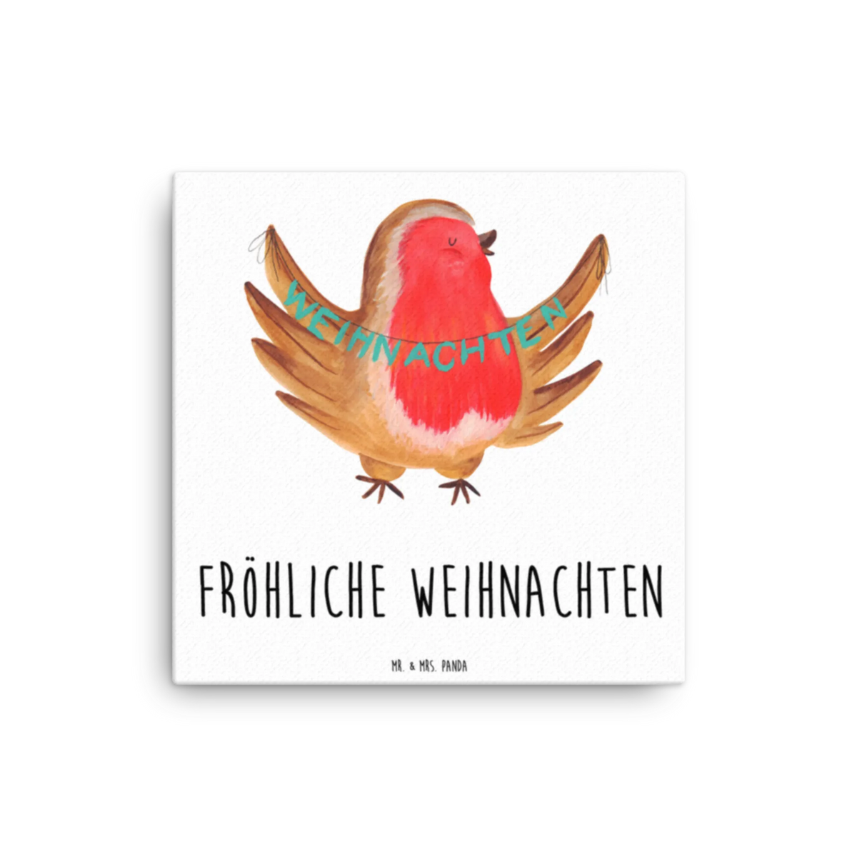 Leinwand Bild Rotkehlchen Weihnachten Kunstdruck, Leinwand, Weihnachten, Winter, Weihnachtsdeko, Nikolaus, Advent, Heiligabend, Wintermotiv, Frohe Weihnachten, Vogel, Weihnachtsmotiv, Xmas, Weihnachtsgruß