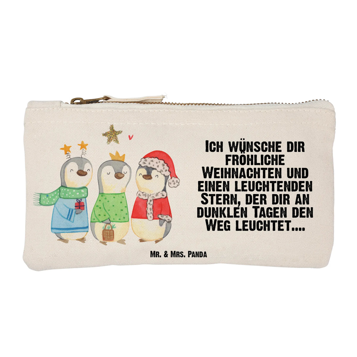 Make-up bag wintertime Holy Three Kings Christmas time, snow, Christmas Eve, Christmas days, Epiphany, Christmas present, Santa Claus