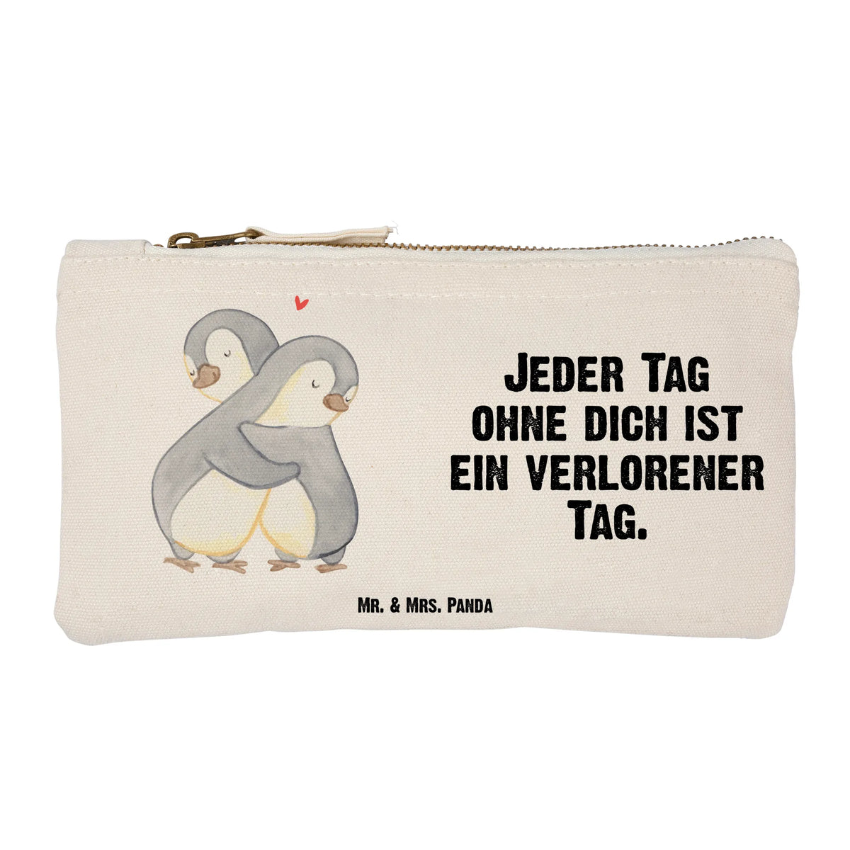 Make-up bag penguins Cuddle Loving, Two, Together, Marriage, Proposal of marriage, Love gift, gift for her, gift for him, anniversary gift, Valentine's Day Gift for Women Love Gift Anniversary Wedding Anniversary Party Favor Gift for Girlfriend Gift for Partner Boyfriend Gift Token of Love for Men for Husband