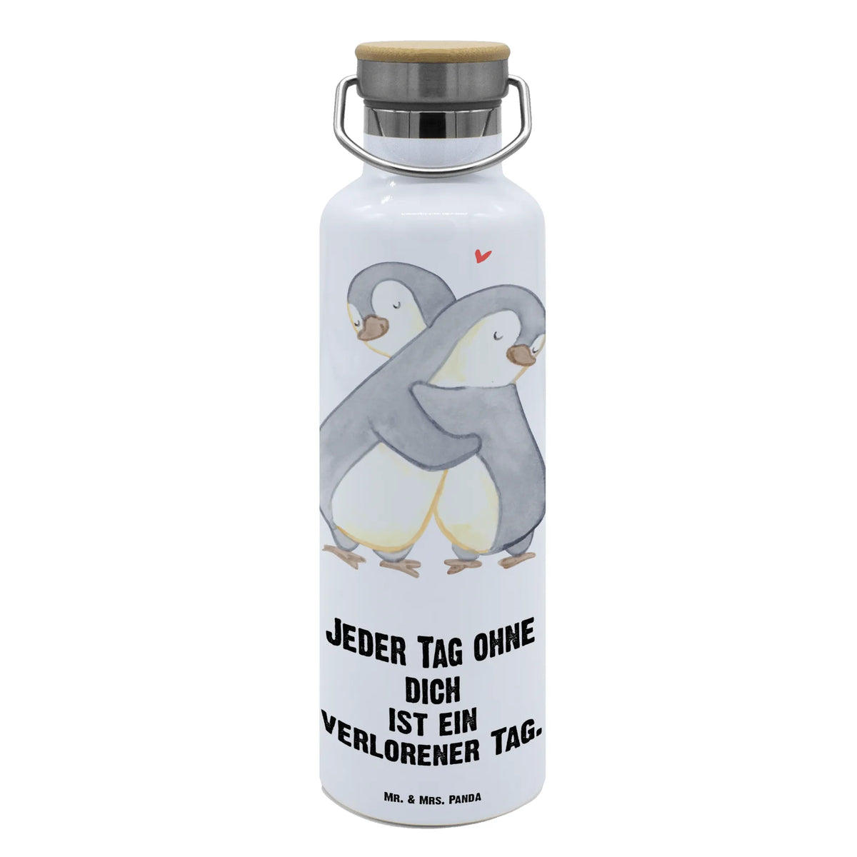 Trinkflasche Pinguine Kuscheln