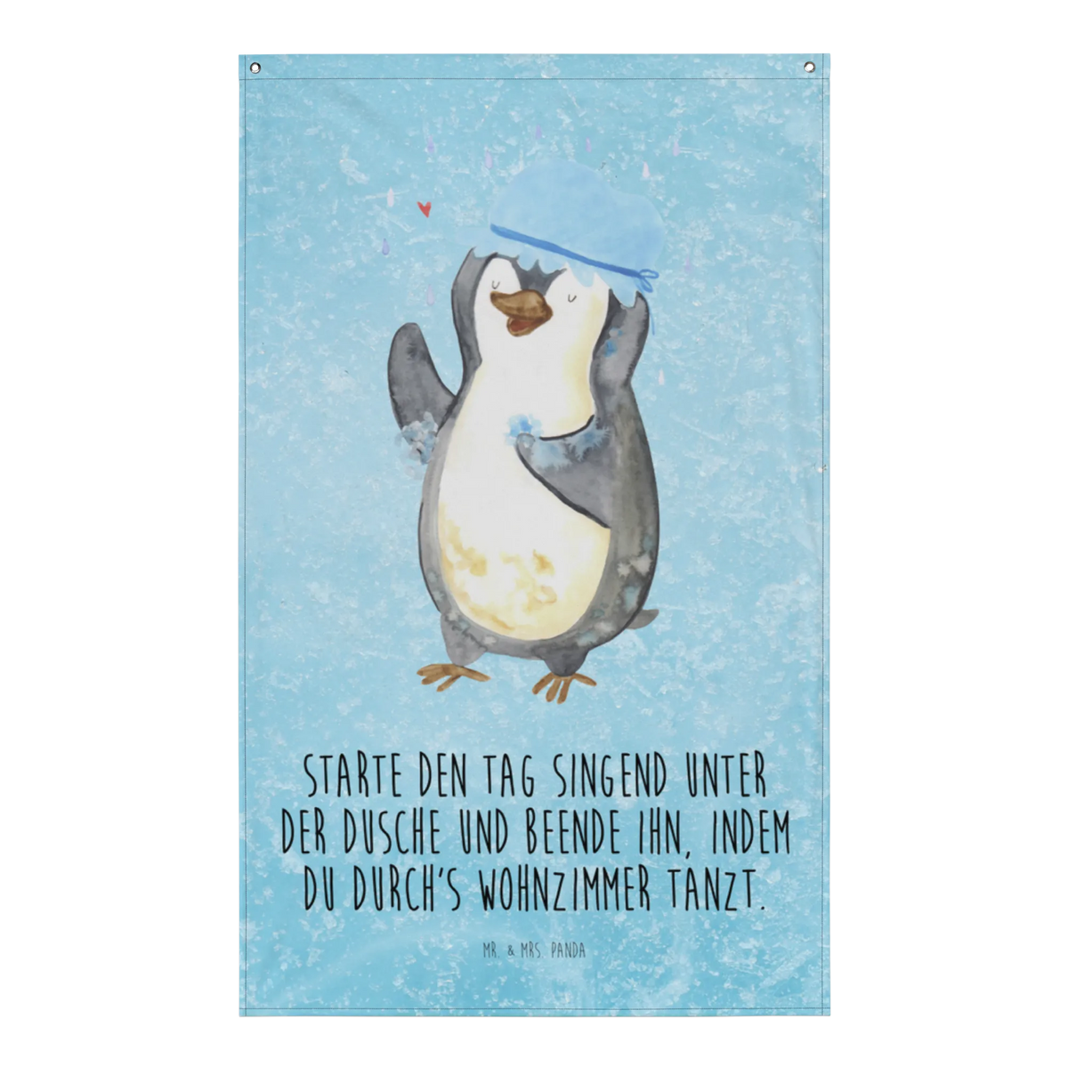 Wandteppich Pinguin Duschen Wandteppich, Hängedeko, Tapisserie, Gobelin, Deko Wandteppich, Wandbanner, Stoff Wandbild, Wandtuch, Bildteppich, Tapestry, Wandbehang, Stoffbild, Wandbild, Boho Wandteppich, Dekorativer Wandteppich, Textil Wandbild, Wandschmuck, Pinguin, Dusche, Duschen, Neuanfang, Pinguine, Neustart, Lebensmotto, glücklich sein, Motivation