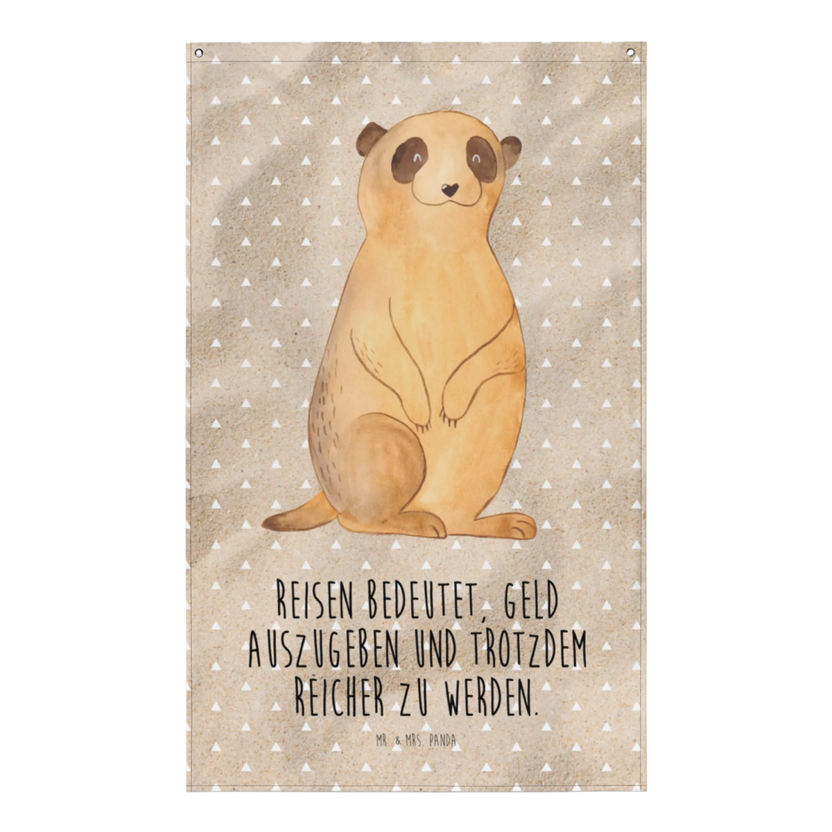 Wandteppich Erdmännchen Wandtuch, Dekorativer Wandteppich, Deko Wandteppich, Hängedeko, Gobelin, Wandbanner, Tapestry, Wandteppich, Textil Wandbild, Wandbild, Wandbehang, Stoffbild, Wandschmuck, Boho Wandteppich, Stoff Wandbild, Tapisserie, Bildteppich, Wildtiere, Afrika, Spruch, Reisen, Traveling, Afrikareise, Weltreise, Roadtrip, Erdmännchen