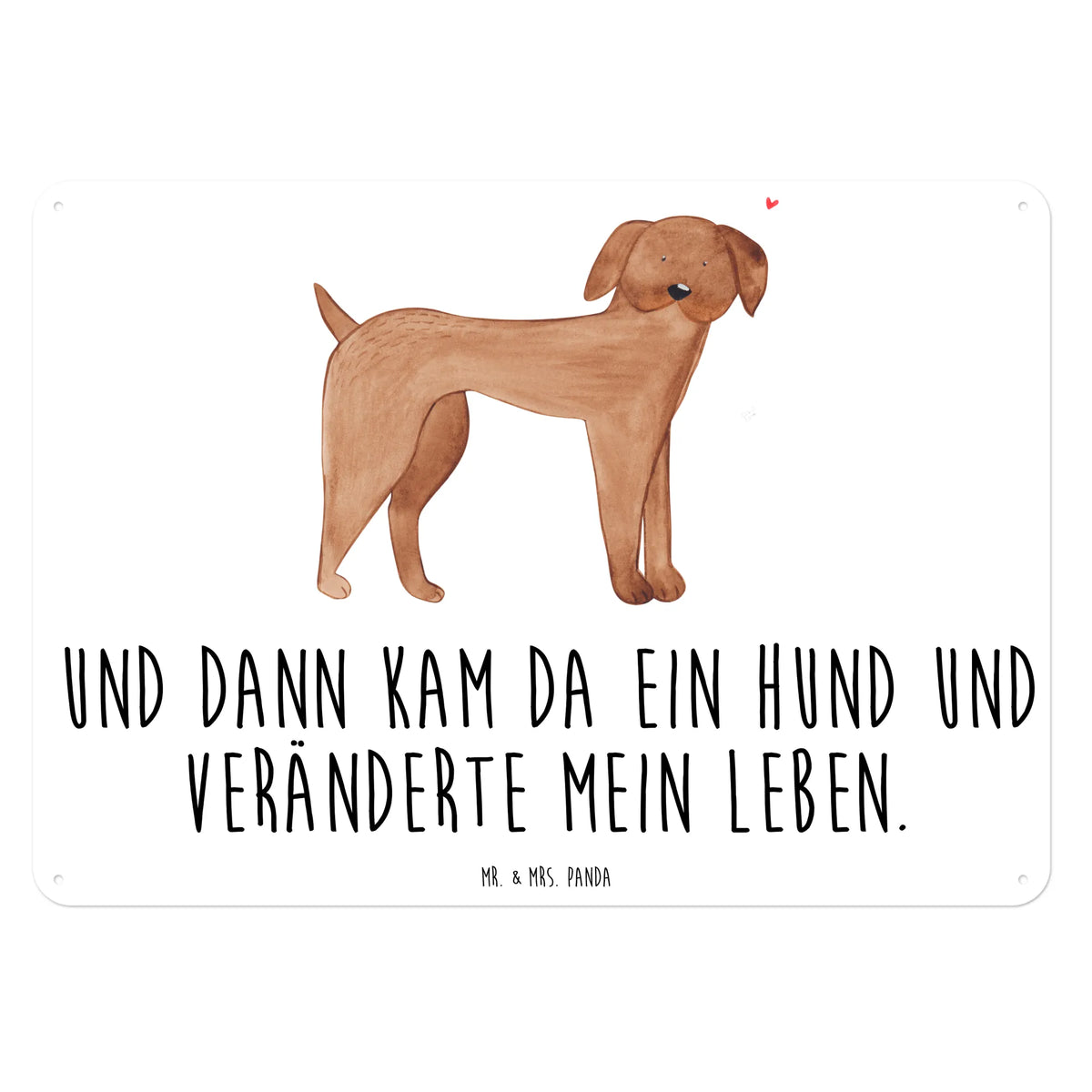 Blechschild Hund Dogge