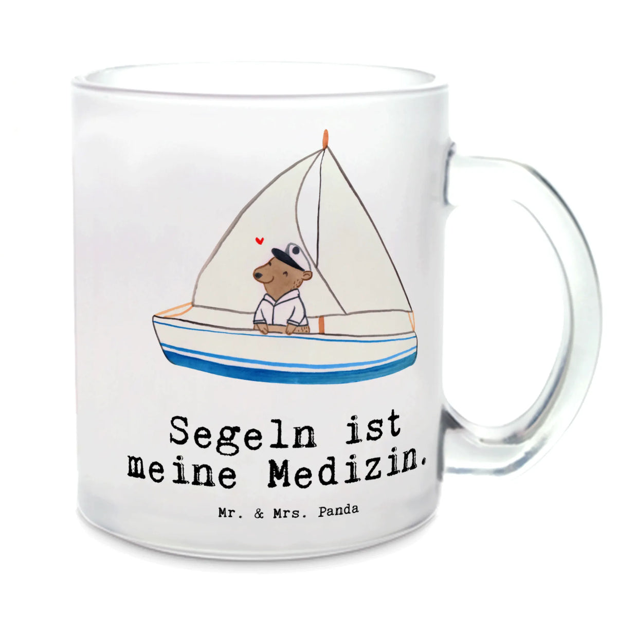 Teetasse Bär Segeln Teetasse aus Glas, Teetasse, getränkebecher, Glasbecher, Pott, Glas Teebecher, Teetasse Glas, Trinkglas, Kakaotasse, Tee Tasse, glastasse, Henkelbecher, Teeglas, Häferl, getränkeglas, Henkeltasse, Motivtasse, Haferl, Geschenk, Schenken, Sport, Sportart, Hobby, Danke, Dankeschön, Auszeichnung, Gewinn, Sportler, Segelboot, Segeltörn, Segeln, Yachtclub, Segelschule