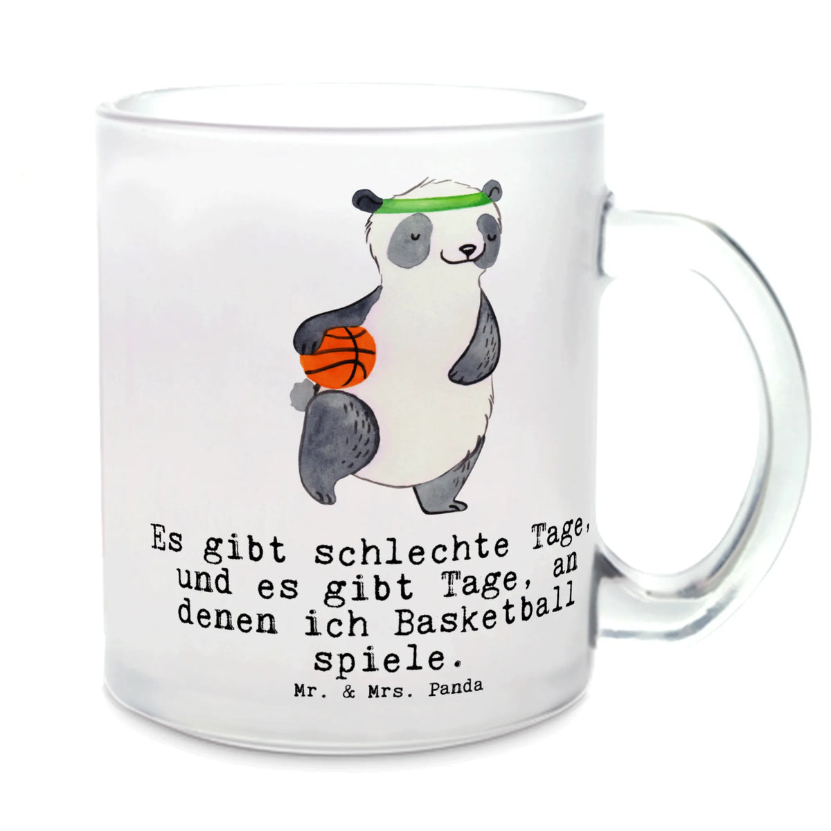 Teetasse Panda Basketball