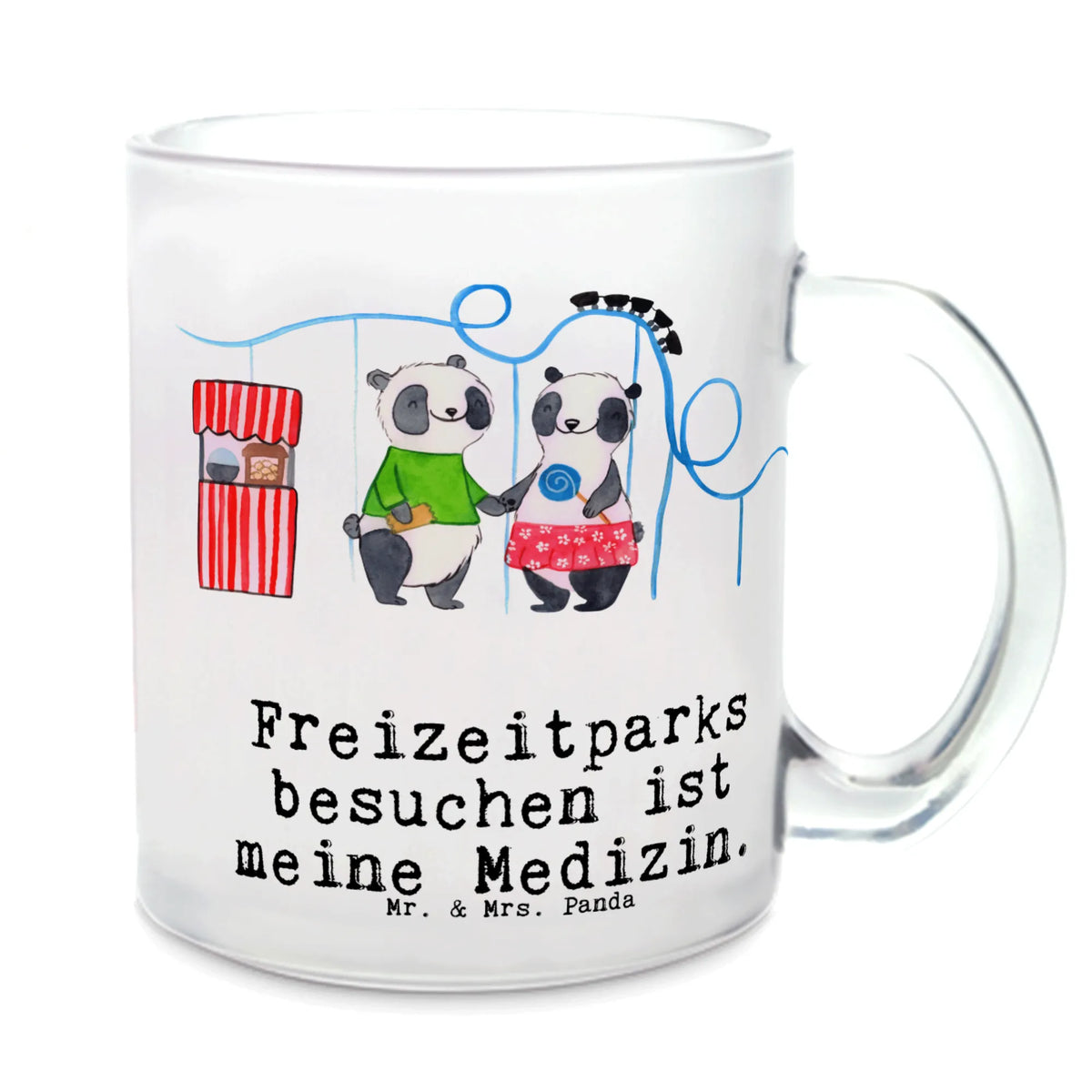 Teetasse Pandas Freizeitpark besuchen