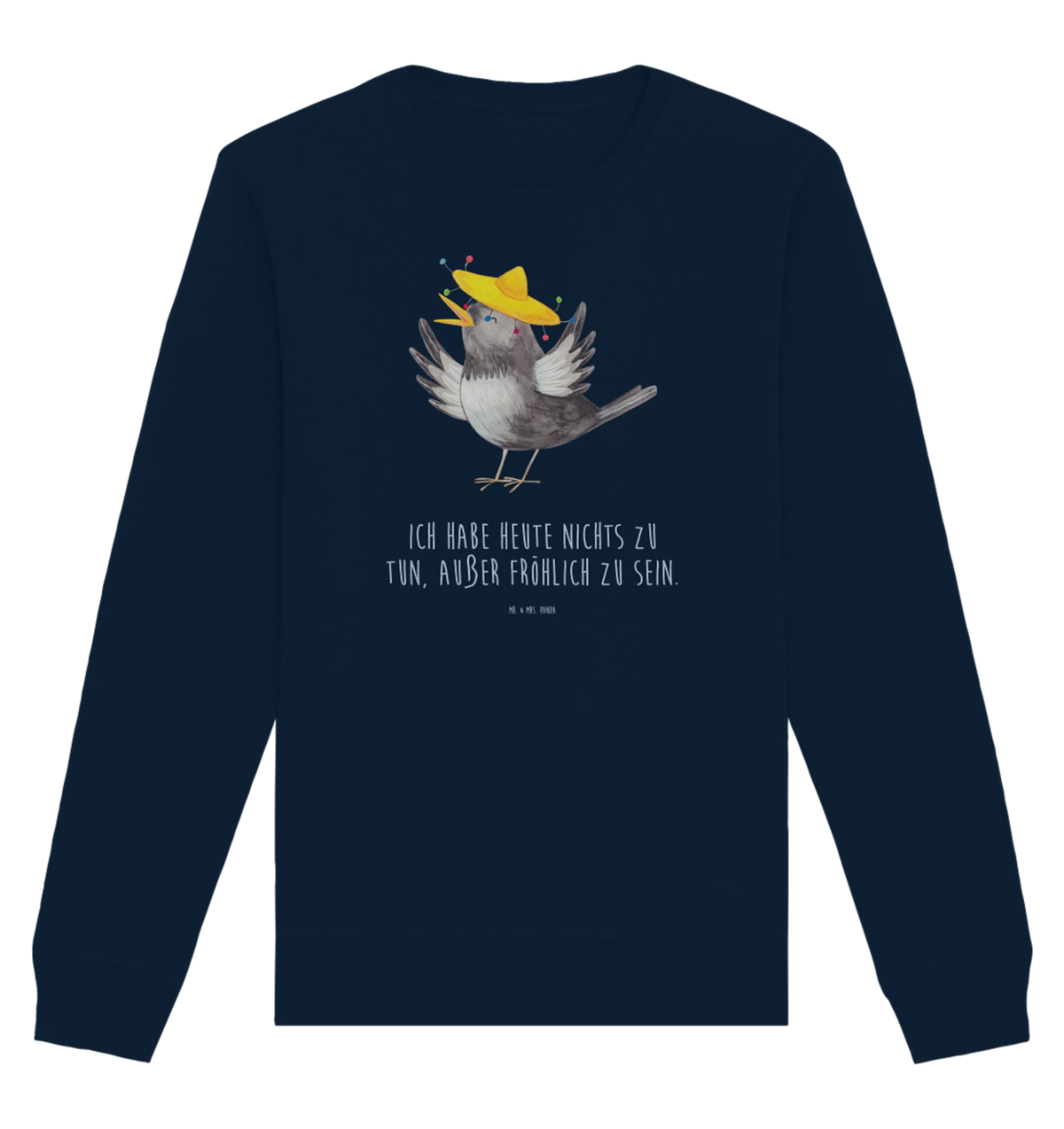 Organic Pullover Rabe Sombrero Eco Pullover, Eco-Friendly Pullover, Organic Sweatshirt, Bio Sweatshirt, Rundhals Pullover, Nachhaltiges Sweatshirt, Baumwoll Pullover, Pullover, Ökologischer Pullover, Bio-Pulli, Nachhaltiger Pullover, Baumwoll Sweatshirt, Sweatshirt, Pullover Aus Biobaumwolle, Umweltfreundlicher Pullover, Rundhals Sweatshirt, Sustainable Pullover, Pullover Aus Bio-Materialien, Pullover Für Damen Aus Biobaumwolle, Pulli, Öko-Pulli, Bio Baumwoll Pullover, Fair Fashion Pullover, Bio Pullover, Öko-Pullover, Bio-Rundhalspullover, Organic Cotton Pullover, Pullover Mit Öko-Label, Sweater, Longsleeve Aus Biostoff, Umweltbewusster Pullover, Organic Sweater, Bio-Pullover, Organic Pullover, Tiere, Tiermotive, Lustige Sprüche, Gute Laune, glücklich sein, Fröhlich sein, Glück Spruch, Rabe, Froh, Vogel, Vögel, Motivation, Elster, Spruch Positiv