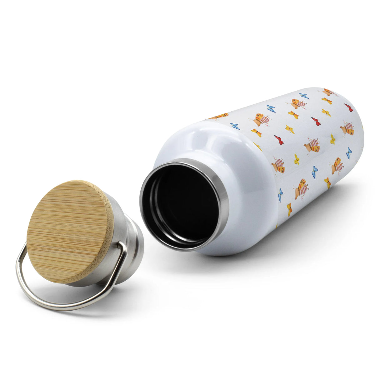 Drinks bottle Moth flag small animals, cute, funny, cute animal motives, hand drawn, small world, funny sayings, good mood, happy, gifts, gift ideas, special gifts, animal lover, card, Kitchen decoration, Beetle, Saying funny, How much does the world cost, Moth
