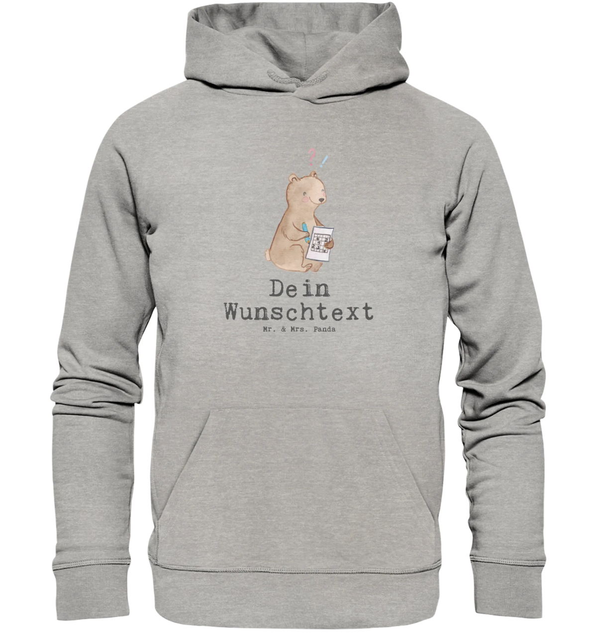 Personalisierter Hoodie Bär Rätsel lösen Pullover mit Initialen, Personalisierte Pullis, Pulli personalisiert, Pullover personalisiert, Hoodie mit Namen, Personalisierter Pullover, Bio-Baumwoll Kapuzenpullover Mit Namen, Personalisierter Hoodie, Pullover mit Spruch, Pullover mit Namen, Personalisierter Pulli, Hoodie mit Spruch, Pulli mit Namen, Hoodie personalisiert, Personalisierte Pullover, Hoodie mit Initialen, Schenken, Sport, Sportart, Hobby, Danke, Dankeschön, Auszeichnung, Gewinn, Sportler, Geschenk, Gedächtnistraining, Gedächtnissport, Knobeln, Rätsel Lösen, Kreuzworträtsel Lösen