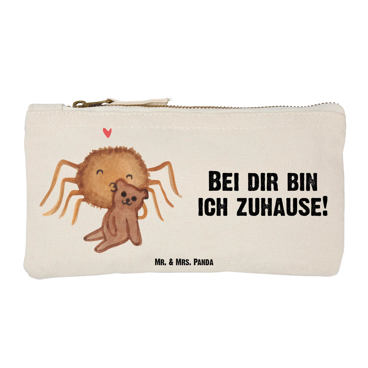 Make-up bag Spider Agathe Teddy Beauty Bag, Stoffbeutel, Federtasche, beauty case, Schminktasche, Täschchen, Mäppchen, Baumwollbeutel, Kulturbeutel, Waschbeutel, utensilientasche, Stifteetui, Etui, Waschtasche, Stiftemäppchen, aufbewahrungstasche, Schminktäschchen, beauty tasche, Make-Up Tasche, kosmetiktäschchen, Stofftasche, Federmappe, Baumwolltasche, Pouch, pencil case, Schlamper, Schminkbeutel, aufbewahrungsbeutel, Schulmäppchen, Pinseltasche, Schlampermäppchen, Kosmetiktasche, Kulturtasche, Kosmetikbeutel, toiletry bag, Spinne, Agathe, Spinne Agathe, Videos, Merchandise, Freundschaft, Miteinander, Liebesbeweis, Dankeschön, Liebesgeschenk, Treue, Teddy, Verliebt