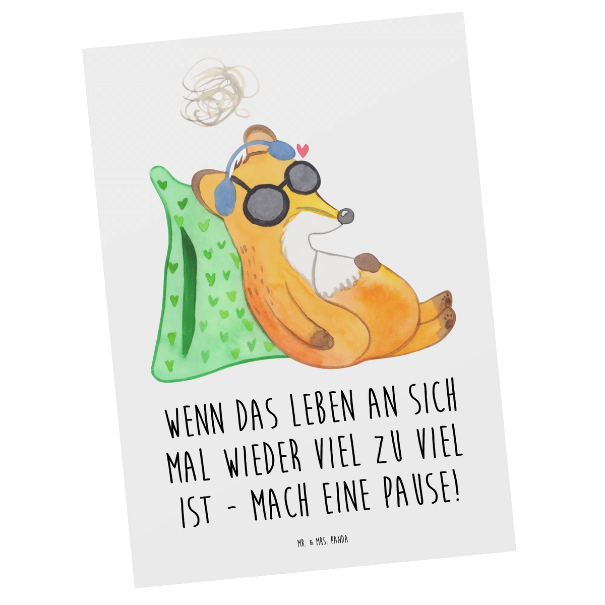 Postkarte Fuchs  Neurodiversität einzelkarte, Postkarte, bildkarte, Postkarten, Ansichtskarten, Fotokarte, Kunstkarten, Motivkarte, kunstkarte, Designkarte, Grußkarte, Ansichtskarte, spruchkarte, Neurodiversität, Fatigue, Fuchs, PEM
