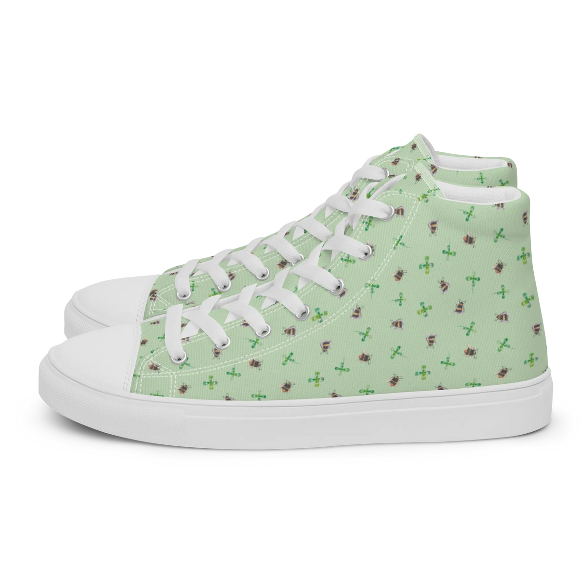 Damen Sneaker Hummeln Kleeblatt Muster Stoffsneaker, Damensneaker, Freizeitschuhe, Sneaker High, Damen Turnschuhe, Damen Freizeitschuhe, Schnürschuhe, Damen Sportschuhe, Retro Schuhe, Hohe Sneaker, Damen Schnürschuhe, Damen Sneaker, Stoffschuhe, Stoffschuhe Damen, Damen Halbschuhe, Damen Leinenschuhe, Turnschuhe Damen, Leinenschuhe, Halbschuhe, Sneaker Damen, Damenschuhe, Retro Sneaker, Schuhe Damen Sneaker, Sportschuhe Damen, Schnürer, Stoffsneaker Damen, High-Top Sneaker, Tiere, Lustige Sprüche, Tiermotive, Gute Laune, Biene, Spruch schön, Biene Deko, Spruch Fröhlich, Hummel, glücklich Werden, glücklich sein, Spruch Positiv