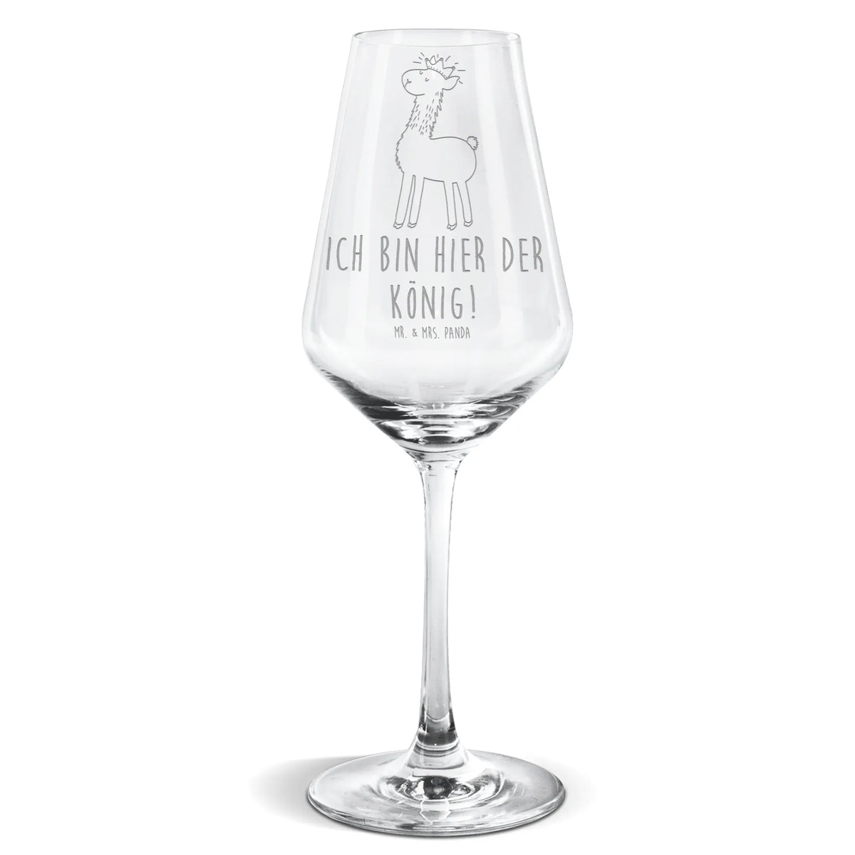 Weißwein Glas Lama König wein glas, Mr. & Mrs. Panda Weinglas, Weißwein Kelch, Weinglas Für Weißwein, Panda Weinglas, Weinglas, Weißweinkelch, Weißwein Glas, Lama, Alpaka, Kollegin, Büro Kollege, Mama, Lamas, Chef, Vorgesetzter, Papa, Königin, Freundin, Abitur, König, Abi