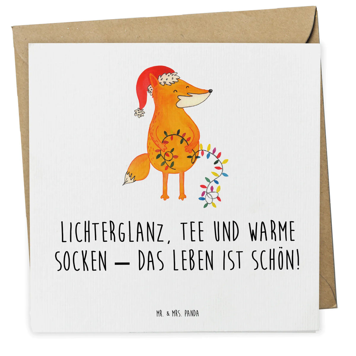 Deluxe Karte Fuchs Weihnachten Glückwunschkarte, doppelkarte, anlasskarte, Grußkarte, faltkarte, Klappkarte, Weihnachten, Winter, Weihnachtsdeko, Nikolaus, Advent, Heiligabend, Wintermotiv, Weihnachtsmann, Geschenk Weihnachten, Füchse, Fuchs, Spruch schön, Weihnachtszeit