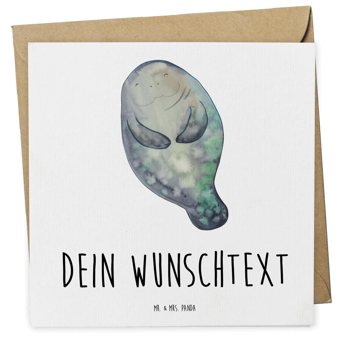 Personalisierte Deluxe Karte Seekuh Happy Personalisierte Grußkarte, Personalisierte Karten, Grußkarten Personalisiert, individuelle grußkarte, Personalisierte Grußkarten, Personalisierte Postkarte, grußkarte personalisiert, karte personalisiert, Grußkarte personalisierbar, Postkarte personalisiert, Personalisierte Karte, Meer, Urlaub, Meerestiere, Neustart, Zufrieden, Seekühe, Achtsamkeit, Selbstliebe, Seekuh, Liebeskummer, Freundin, Neuanfang, Respekt