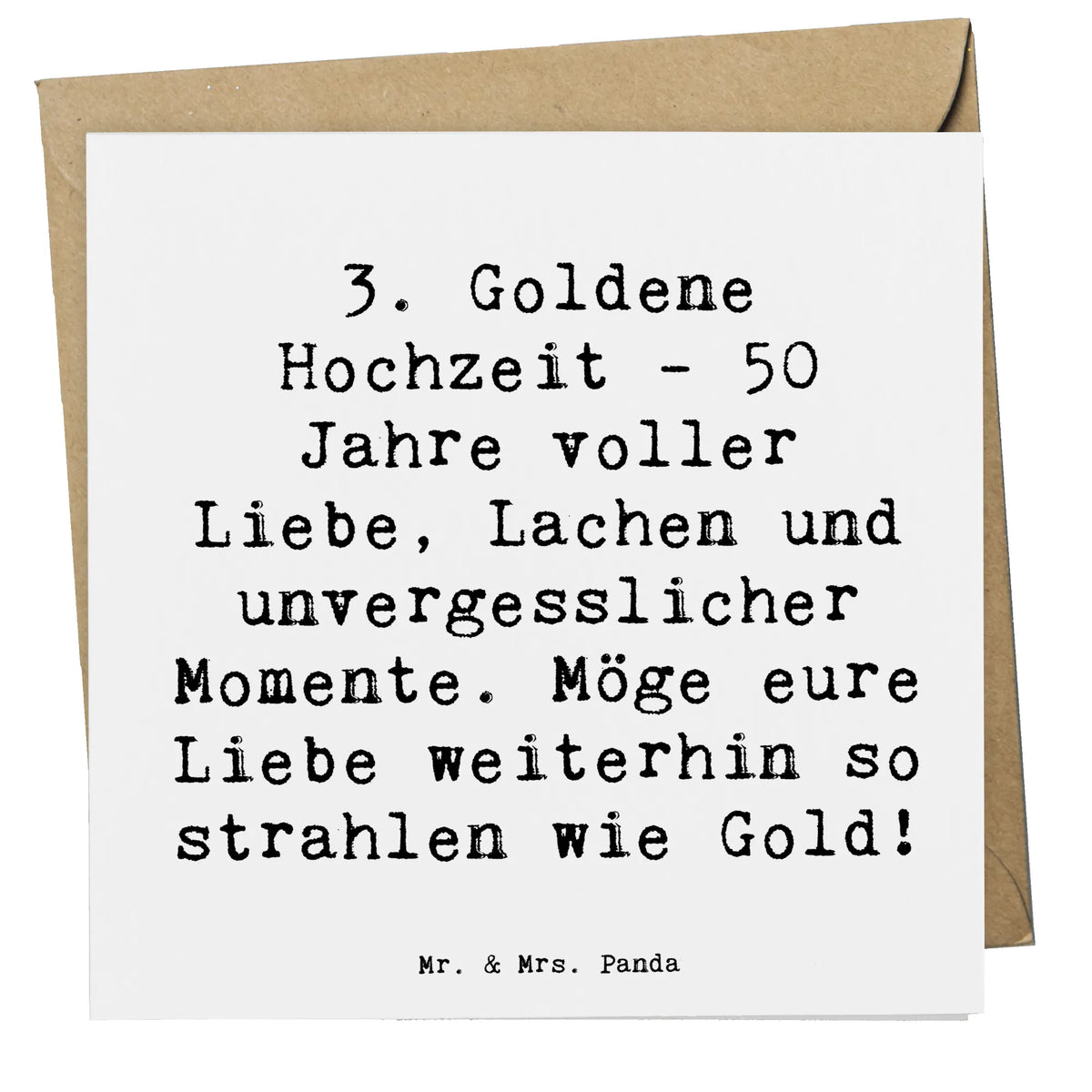 Deluxe Karte Spruch 50. Hochzeitstag Glückwunschkarte, faltkarte, anlasskarte, doppelkarte, Klappkarte, Grußkarte, Ehe, Hochzeitskarte, Hochzeitsgeschenke für Brautpaar, Hochzeitsfeier, Hochzeitsgeschenk, Hochzeitsgeschenkideen, Trauung, Verlobungsgeschenk, Trauungsgeschenk, Hochzeit, Verlobungsfeier