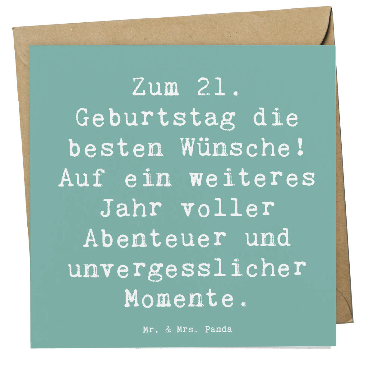 Deluxe Karte Spruch 21. Geburtstag Grußkarte, doppelkarte, Klappkarte, faltkarte, anlasskarte, Glückwunschkarte, Geschenk, Geburtstag, Geburtstagsgeschenk