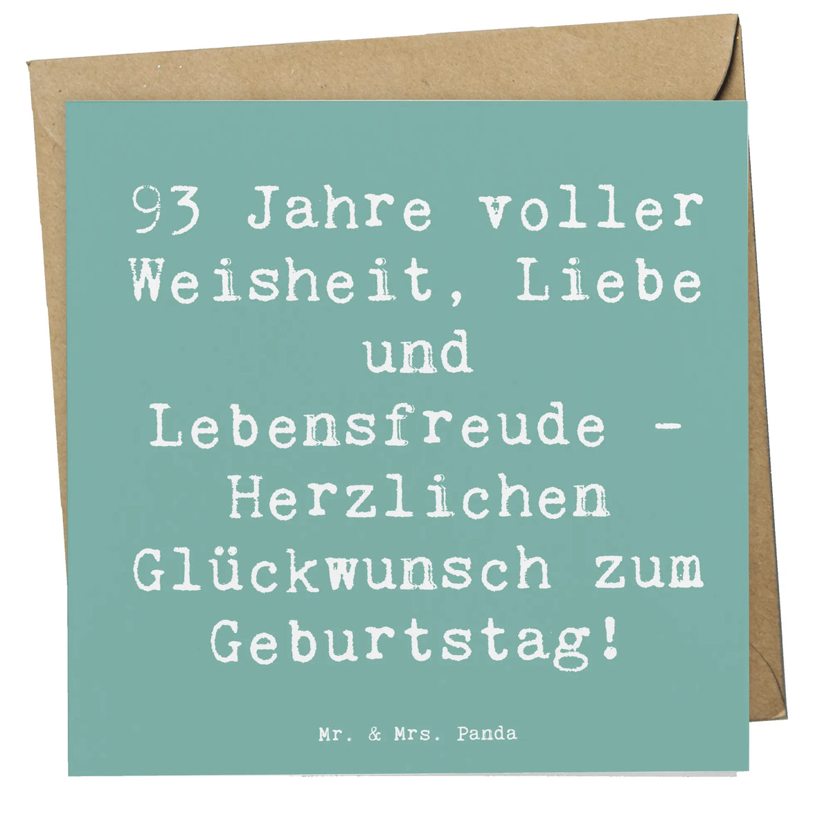 Deluxe Karte Spruch 93. Geburtstag Klappkarte, faltkarte, doppelkarte, Glückwunschkarte, anlasskarte, Grußkarte, Geschenk, Geburtstag, Geburtstagsgeschenk