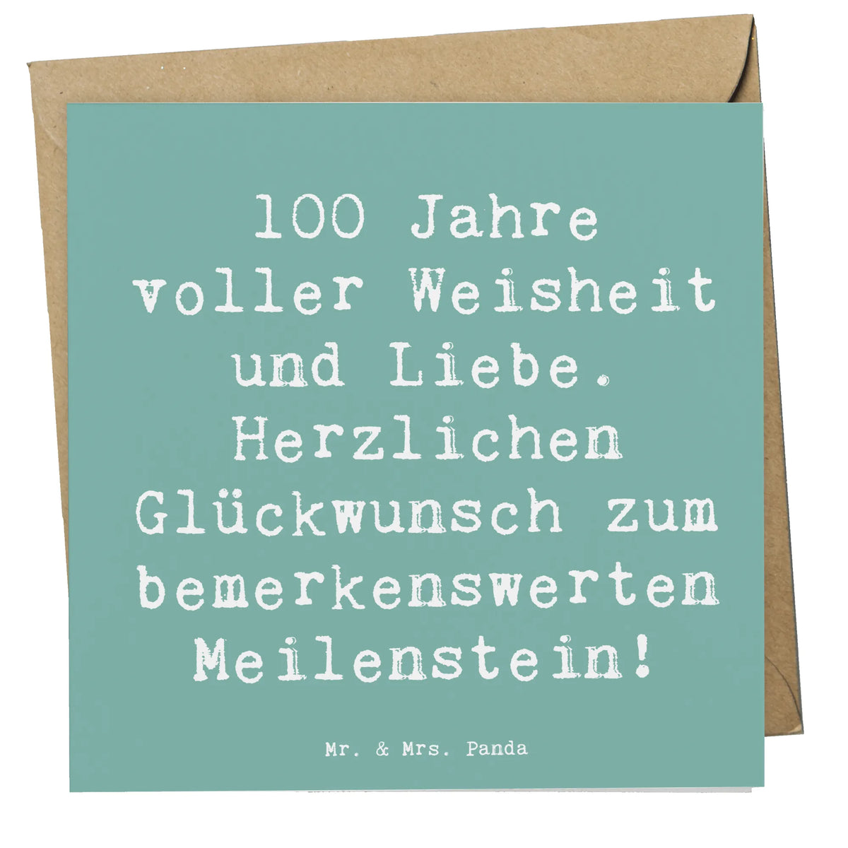 Deluxe Karte Spruch 100. Geburtstag anlasskarte, Grußkarte, Klappkarte, faltkarte, doppelkarte, Glückwunschkarte, Geschenk, Geburtstag, Geburtstagsgeschenk