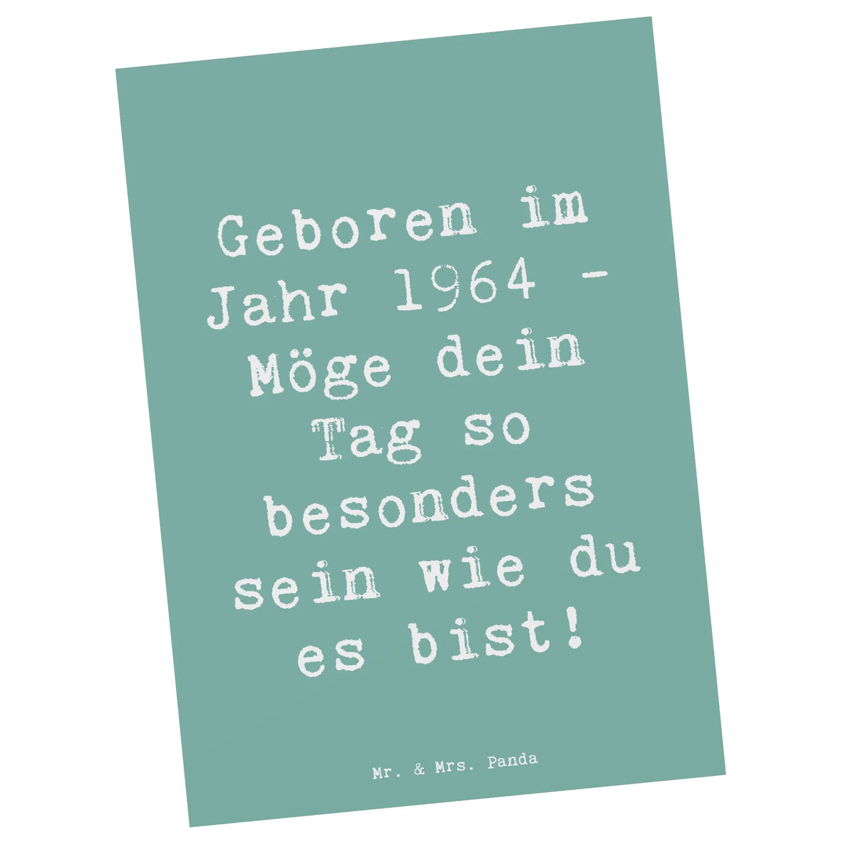 Postkarte Spruch 1964 Geburtstag Ansichtskarte, Motivkarte, Postkarten, Kunstkarten, Fotokarte, Grußkarte, spruchkarte, Postkarte, einzelkarte, kunstkarte, Ansichtskarten, Designkarte, bildkarte, Geburtstag, Geschenk, Geburtstagsgeschenk