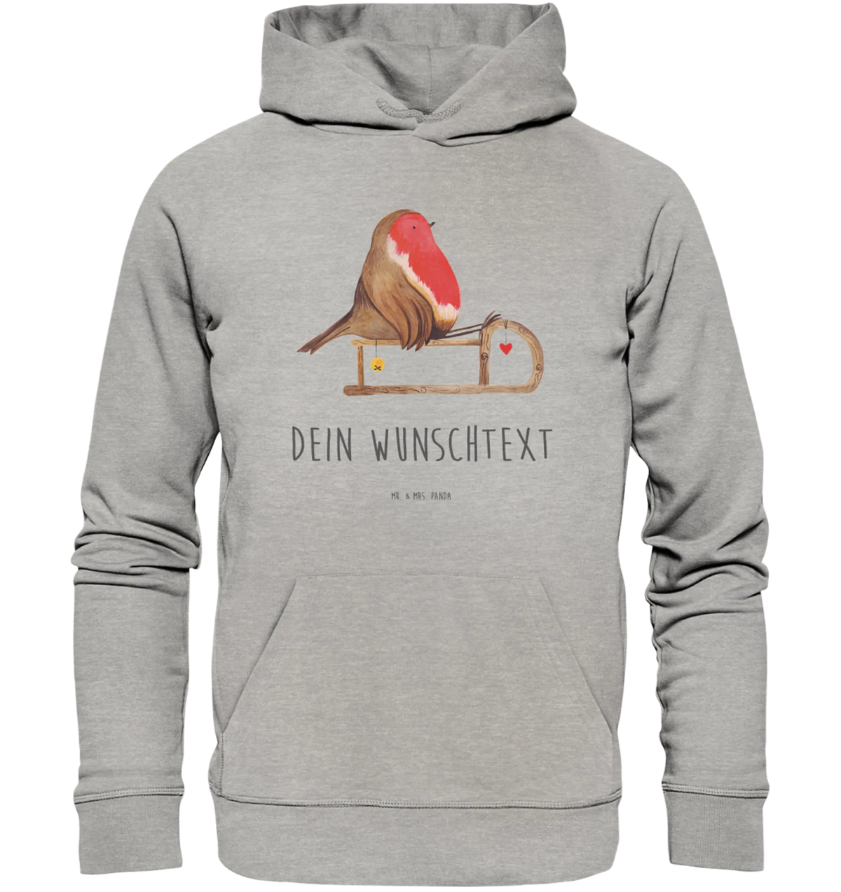 Personalisierter Hoodie Rotkehlchen Schlitten Personalisierte Pullover, Pullover mit Namen, Bio-Baumwoll Kapuzenpullover Mit Namen, Pullover mit Spruch, Pulli mit Namen, Personalisierter Hoodie, Hoodie mit Spruch, Personalisierte Pullis, Hoodie mit Initialen, Pullover personalisiert, Personalisierter Pullover, Personalisierter Pulli, Pulli personalisiert, Pullover mit Initialen, Hoodie personalisiert, Hoodie mit Namen, Nikolaus, Advent, Heiligabend, Wintermotiv, Winter, Weihnachtsdeko, Weihnachten, Vogel, Schlitten