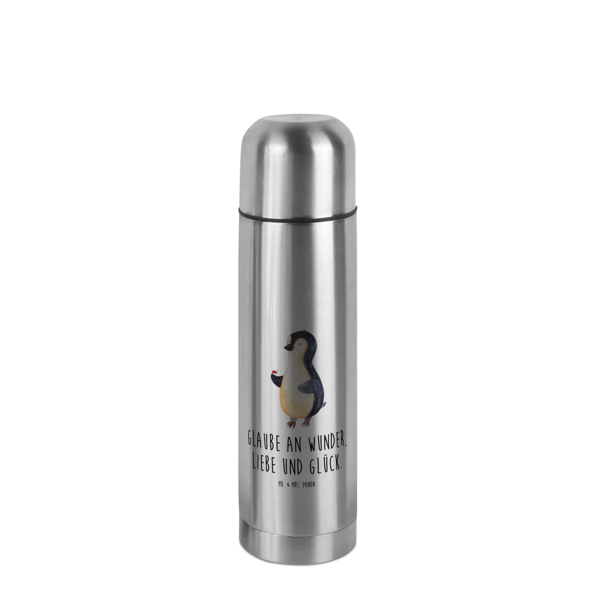 Thermoskanne Pinguin Marienkäfer Thermo-Kaffeekanne, Isolierkanne, Isolier-Trinkflasche, Thermosflasche, Edelstahl Thermoskanne, Thermoskanne, isolierbehälter, Warmhaltebehälter, Thermokanne, Tee-Thermoskanne, Warmhaltekanne, Edelstahl Thermosflasche, Thermo-Trinkflasche, Edelstahl-Isolierkanne, thermobehälter, Kaffee-Thermoskanne, Thermo-Teekanne, Pinguin, Glück, Pinguine, Freude, Lebensfreude, Marienkäfer, Liebe, Wunder
