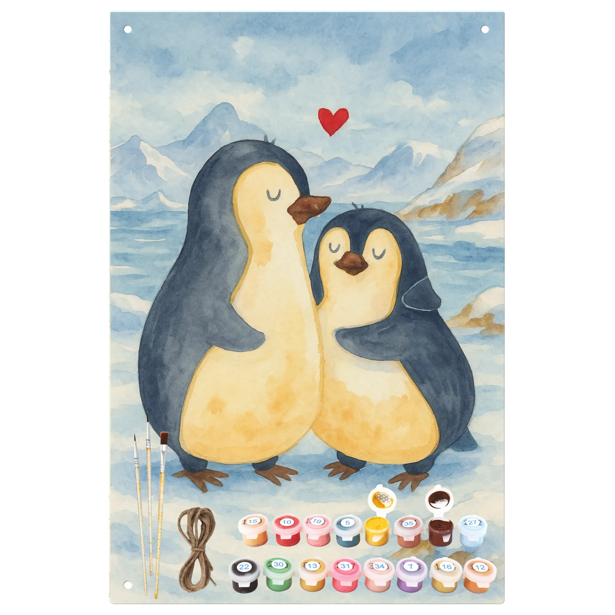 Malen nach Zahlen Metallschild Pinguin umarmen Design Metallplatte Malen nach Zahlen, zahlenmalerei, Malen nach Zahlen Dekoschild, Blechtafel Malen nach Zahlen, Blechschild Malen nach Zahlen, Malen nach Zahlen Metallplatte, Dekoschild Malen nach Zahlen, Malen nach Zahlen Metallschild, Malen nach Zahlen Blechtafel, Malen nach Zahlen Blechschild, Metallschild Malen nach Zahlen, malen nach zahlen set, Malen nach Zahlen, Pinguin, Verlobung, Liebespaar, Jahrestag, Liebe, Hochzeitsgeschenk, Hochzeitstag, Liebesgeschenk, Liebesbeweis, Hochzeit