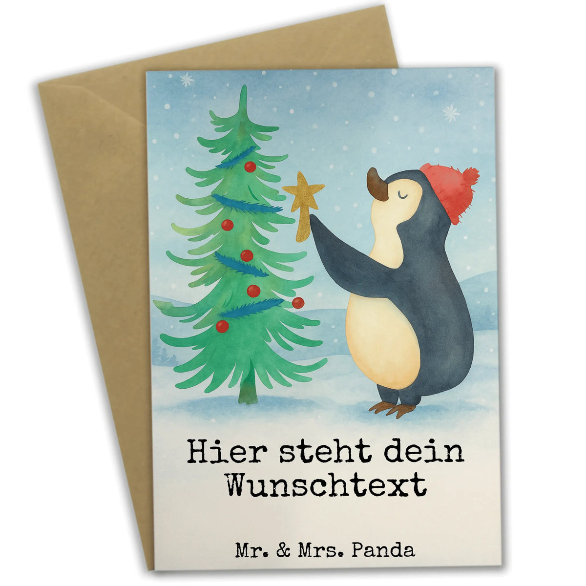 Personalisierte Grußkarte Pinguin Weihnachtsbaum Design Personalisierte Grußkarte, Grußkarte personalisierbar, grußkarte personalisiert, individuelle grußkarte, Grußkarten Personalisiert, Personalisierte Klappkarte, Personalisierte Karte, Weihnachten, Winter, Weihnachtsdeko, Nikolaus, Advent, Heiligabend, Wintermotiv, Pinguin
