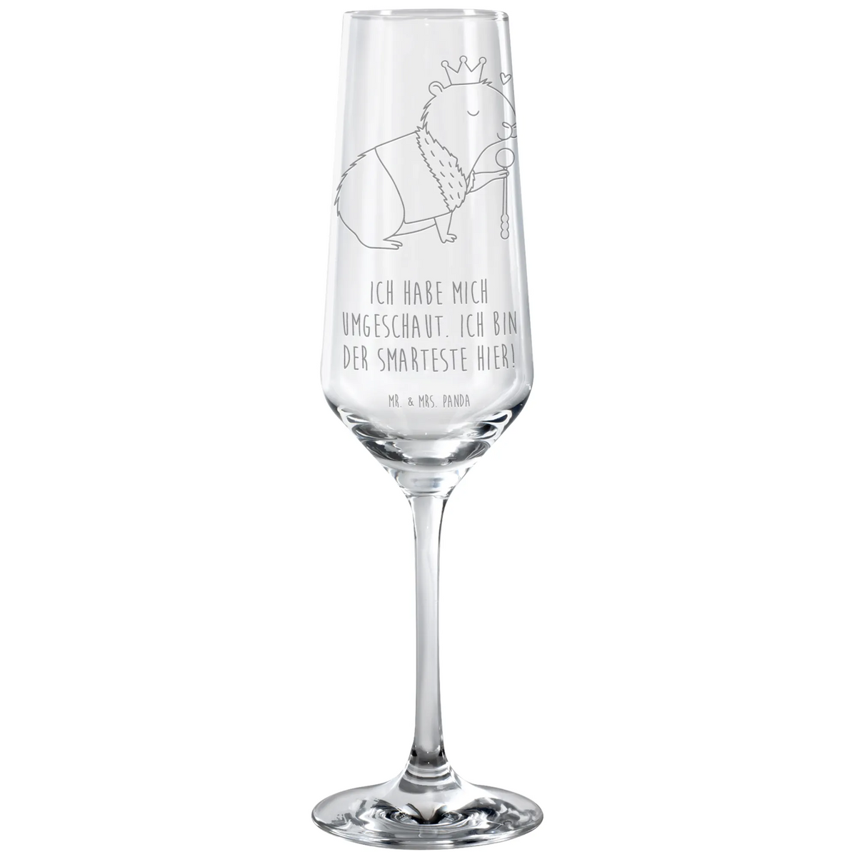 Sektglas Capybara König
