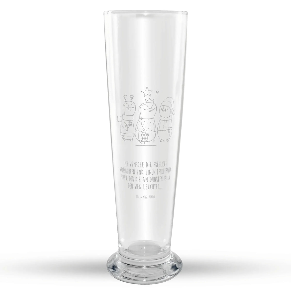 Weizenglas Winterzeit Heilige drei Könige Weizen Glas, Weißbierglas, Bierglas, Mr & Mrs Panda Weizenglas, Weizenbier Glas, Bier Glas, Weihnachten, Winter, Weihnachtsdeko, Nikolaus, Advent, Heiligabend, Wintermotiv, Weihnachtstage, Heilige Drei Könige, Weihnachtszeit, Weihnachtsmann